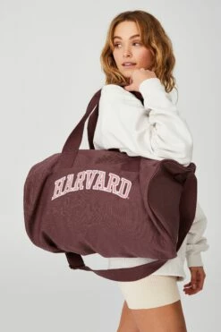 Brunswick Barrel Duffle LCN HARVARD/BURGUNDY