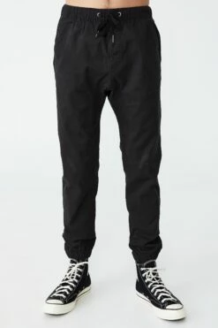 Drake Cuffed Pant WASHED OLIVE -Mens Clothing Store 321341 19 1