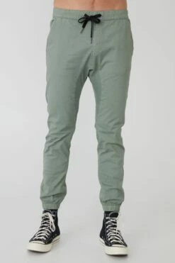 Drake Cuffed Pant WASHED OLIVE