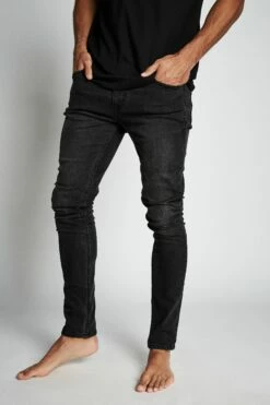 Super Skinny Jean JET BLACK BLOW OUT