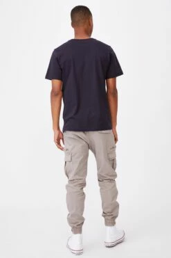 Essential Vee Neck T-Shirt INK NAVY 7 Essential Vee Neck T-Shirt INK NAVY -Mens Clothing Store 341300 36 4