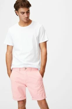 Washed Chino Short WHITE