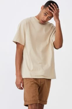 Washed Chino Short WHITE -Mens Clothing Store 351056 82 4