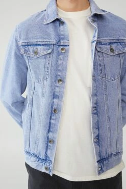 Rodeo Jacket STONE LIGHT BLUE -Mens Clothing Store 351394 41 4