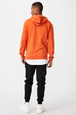 Collab Fleece Pullover LCN HER BURNT JAFFA/REESES LOGO -Mens Clothing Store 3610313 16 3