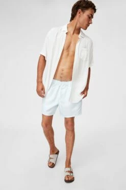 Swim Short BLUE WHITE STRIPE