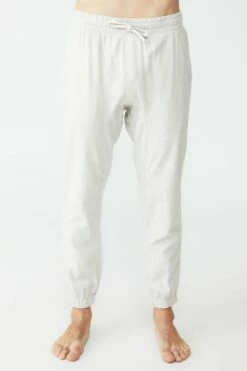 Lounge Pant OATMEAL/NAVY CHECK -Mens Clothing Store 3610343 31 2