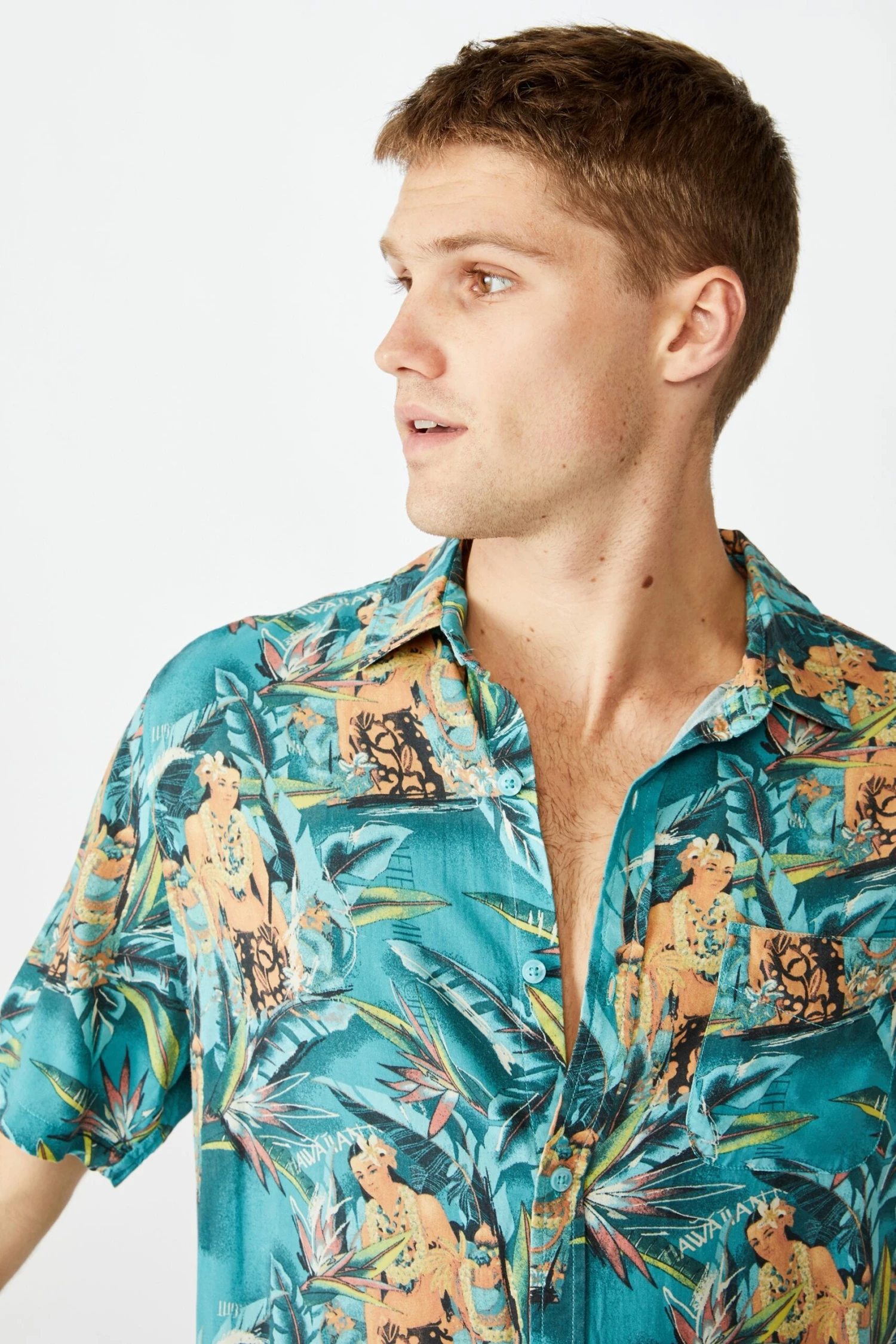 Vacation Short Sleeve Shirt MULTI PARADISE 5 Vacation Short Sleeve Shirt MULTI PARADISE - Image 5