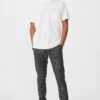 Skinny Stretch Chino BLACK WHITE CHECK
