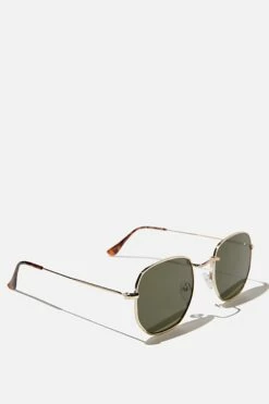 Apollo Sunglasses GOLD/TORT/GREEN -Mens Clothing Store 3610489 02 1