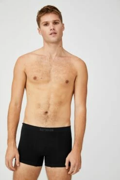 Mens Seamless Trunks LIGHT GREY MARLE/GREY MARLE -Mens Clothing Store 3610578 01 2