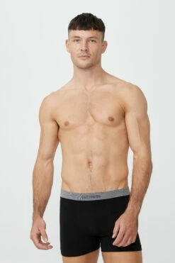 Mens Seamless Trunks LIGHT GREY MARLE/GREY MARLE -Mens Clothing Store 3610578 16 2