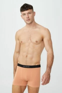Mens Seamless Trunks LIGHT GREY MARLE/GREY MARLE