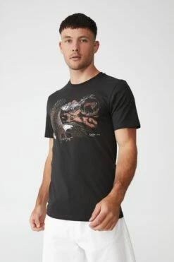 Tbar Souvenir T-Shirt RAVE BLUE/SWISS NATIONAL PARK -Mens Clothing Store 3610669 17 2