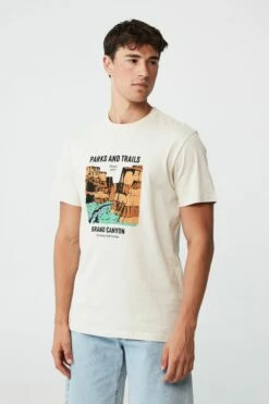 Tbar Souvenir T-Shirt RAVE BLUE/SWISS NATIONAL PARK -Mens Clothing Store 3610669 19 2