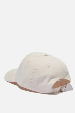 Strap Back Dad Hat WASHED BLACK CANVAS/STUDIO JOURNAL -Mens Clothing Store 3610686 38 1