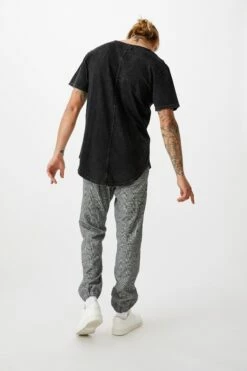 Drake Cuffed Pant SHADOW CHECK -Mens Clothing Store 3610704 01 1