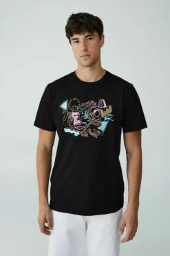 Tbar Art T-Shirt WHITE/REPEAT AFTER ME -Mens Clothing Store 3610803 100 2