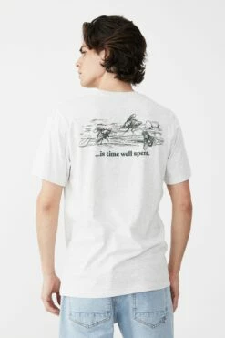 Tbar Art T-Shirt WHITE/REPEAT AFTER ME -Mens Clothing Store 3610803 108 2