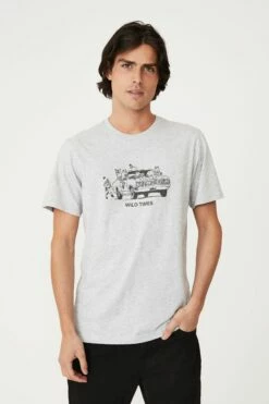 Tbar Art T-Shirt WHITE/REPEAT AFTER ME -Mens Clothing Store 3610803 109 2