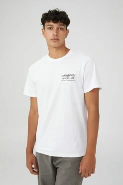 Tbar Art T-Shirt WHITE/REPEAT AFTER ME -Mens Clothing Store 3610803 125 2