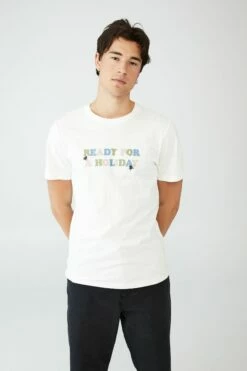 Tbar Art T-Shirt WHITE/REPEAT AFTER ME -Mens Clothing Store 3610803 77 2