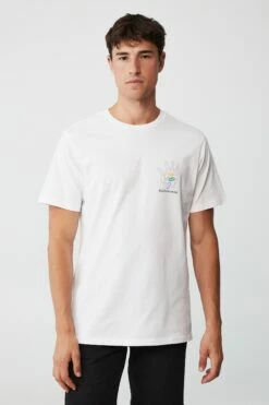 Tbar Art T-Shirt WHITE/REPEAT AFTER ME -Mens Clothing Store 3610803 98 2 1