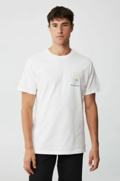 Tbar Art T-Shirt WHITE/REPEAT AFTER ME -Mens Clothing Store 3610803 98 2