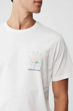 Tbar Art T-Shirt WHITE/REPEAT AFTER ME -Mens Clothing Store 3610803 98 4