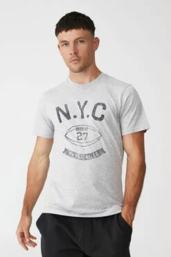 Tbar Sport T-Shirt WHITE/RHODE ISLAND LAWN BOWLS -Mens Clothing Store 3610804 09 2