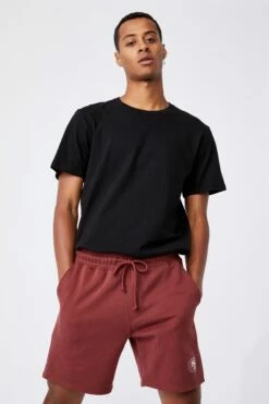 Active Nfl Fleece Short LCN NFL BURGUNDY/SAN FRANSISCO 49ERS -Mens Clothing Store 3610896 14 2 1