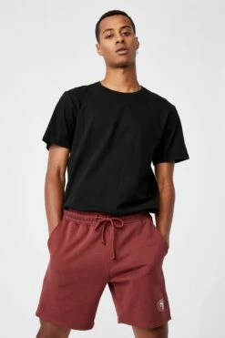 Active Nfl Fleece Short LCN NFL BURGUNDY/SAN FRANSISCO 49ERS -Mens Clothing Store 3610896 14 2