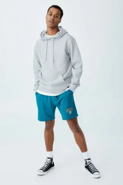 Active Nfl Fleece Short LCN NFL BURGUNDY/SAN FRANSISCO 49ERS