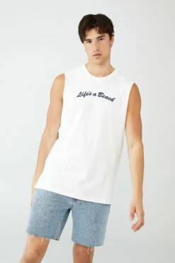 Tbar Muscle PEACH/OFF THE CLOCK -Mens Clothing Store 3610928 53 2