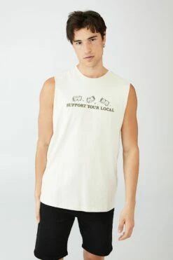 Tbar Muscle PEACH/OFF THE CLOCK -Mens Clothing Store 3610928 54 2