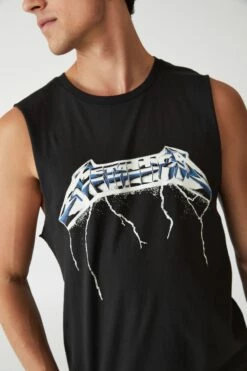 Tbar Collab Muscle LCN LN BLACK/WU TANG-LOGO -Mens Clothing Store 3610929 09 4