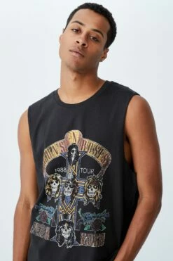 Tbar Collab Muscle LCN LN BLACK/WU TANG-LOGO -Mens Clothing Store 3610929 13 2