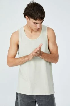 Vacation Tank GRAVEL STONE WASHED -Mens Clothing Store 3610930 12 2 1