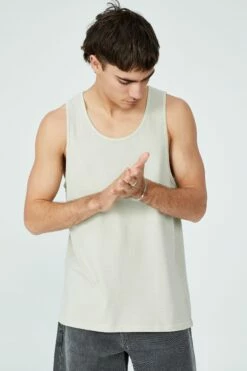 Vacation Tank GRAVEL STONE WASHED -Mens Clothing Store 3610930 12 2
