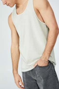 Vacation Tank GRAVEL STONE WASHED -Mens Clothing Store 3610930 12 4