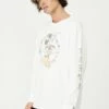 Tbar Collab Long Sleeve T-Shirt LCN DIS VINTAGE WHITE / MICKEY MOUSE FLAGS