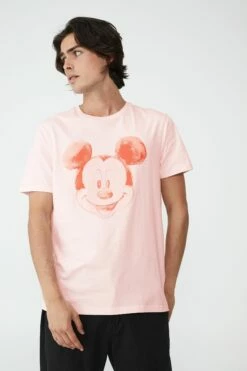 Tbar Collab Character T-Shirt LCN DIS OX BLOOD/MICKEY MOUSE-METALLIC