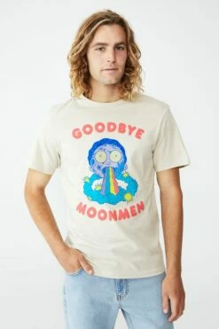 Tbar Collab Movie And Tv T-Shirt LCN CAR BONE/RICK AND MORTY - GOODBYE MOONME -Mens Clothing Store 3610942 82 2