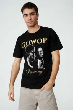 Tbar Collab Music T-Shirt LCN PRO BLACK/METALLICA - LOGO -Mens Clothing Store 3610943 50 2