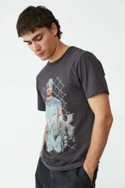 Tbar Collab Music T-Shirt LCN PRO BLACK/METALLICA - LOGO -Mens Clothing Store 3610943 51 2