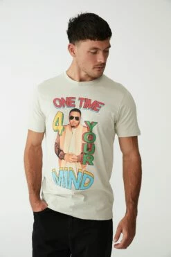 Tbar Collab Icon T-Shirt LCN BRA BLACK/THE 1975 - METAL LOGO -Mens Clothing Store 3610944 25 2