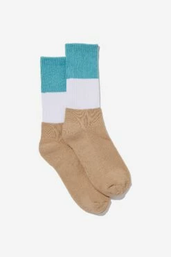 Essential Active Sock CHOCOLATE/SAGE/FAIRISLE -Mens Clothing Store 3610964 107 2