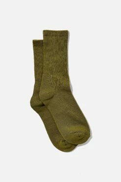 Essential Active Sock CHOCOLATE/SAGE/FAIRISLE -Mens Clothing Store 3610964 39 2