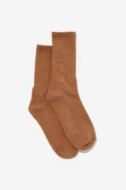Essential Active Sock CHOCOLATE/SAGE/FAIRISLE -Mens Clothing Store 3610964 98 2