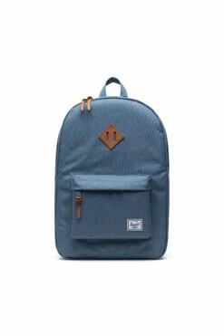 Herschel Heritage Backpack BLACK/TAN SYNTHETIC LEATHER -Mens Clothing Store 3611005 01 2 1